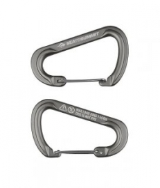 Sea to Summit Accessory Carabiner Large 2 pack |šedá