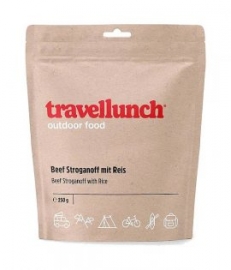 TravelLunch Hlavní jídlo - Hovězí Stroganoff dvojporce