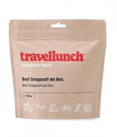 TravelLunch Hlavní jídlo - Hovězí Stroganoff jednoporce