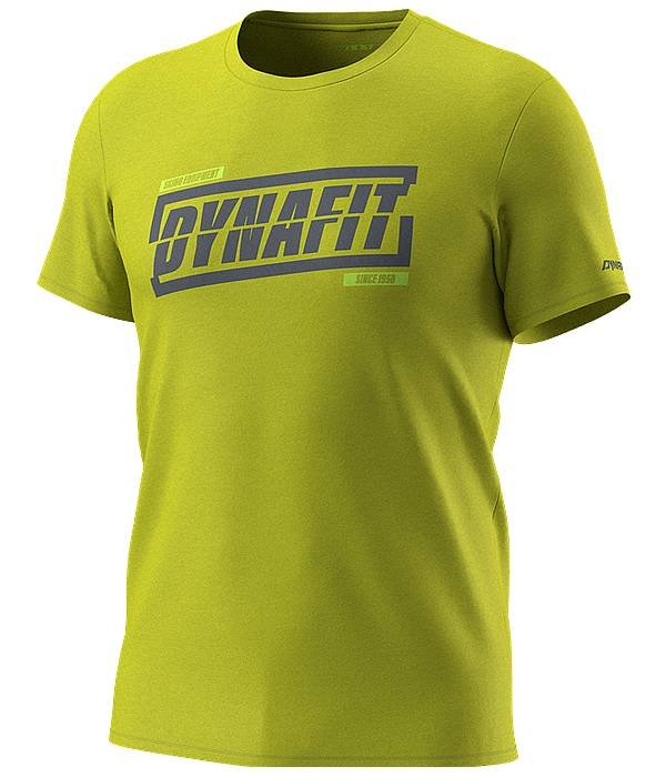 Dynafit triko Graphic CO M S/S TEE - Tabloid, sv. žlutá, M