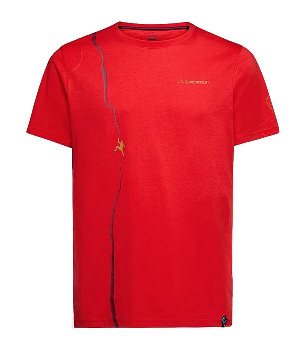 La Sportiva Route T-Shirt, červená, M