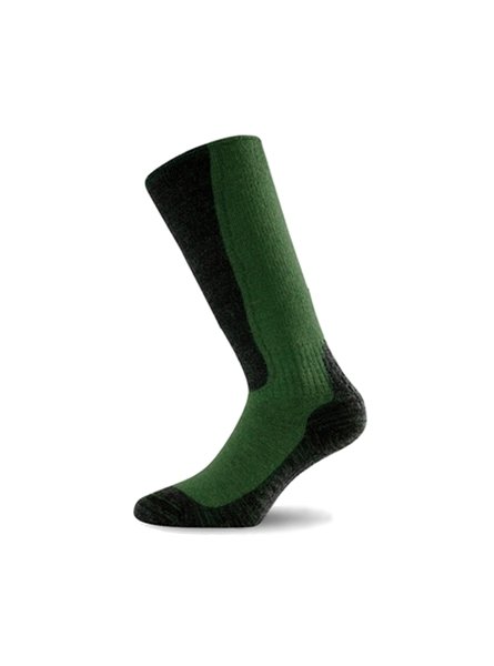 Lasting WSM ponožky, zelená, M