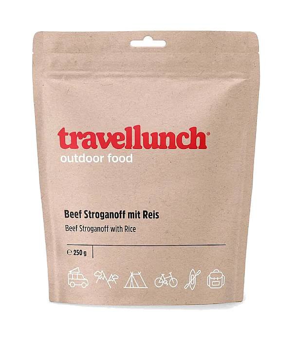 TravelLunch Hlavní jídlo - Hovězí Stroganoff dvojporce, dvojporce, Hovězí Stroganoff